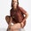 adidas Cropped Originals T-Shirt - Step Into You - Women T-Shirts Brown-Brown
