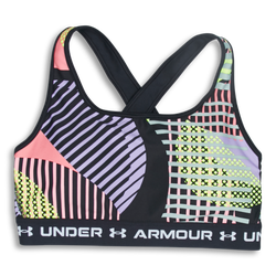 Women Sport Bras/Sport Vests - Under Armour Crossback - Black-Black-White