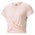 Puma Studio Twist - Women T-Shirts Pink Burn-Black