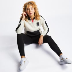 Women Hoodies - Puma First Mile Over The Head - White-White