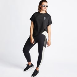 Women T-Shirts - Puma First Mile Boyfriend - Black-Black