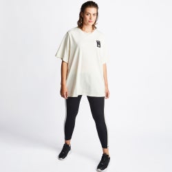 Women T-Shirts - Puma First Mile Boyfriend - White-White