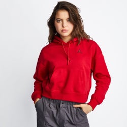 Women Hoodies - Jordan Jumpman Classic 40 Over The Head - Red-Red-Red