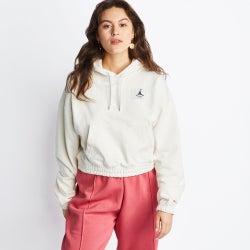 Women Hoodies - Jordan Essential 1 Over The Head - Grey-Grey