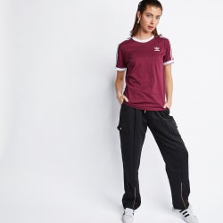 Women T-Shirts - adidas Originals Shortsleeve - Burgundy-Burgundy