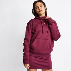 Women Hoodies - adidas Originals Over The Head - Burgundy-Burgundy