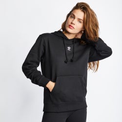 Women Hoodies - adidas Originals Over The Head - Black-Black
