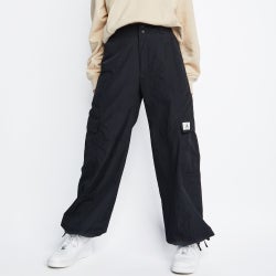 Women Pants - Jordan Cuffed Pant - Black-Black-Black