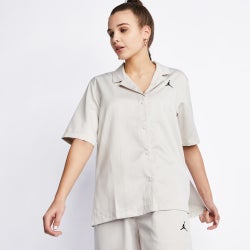 Women T-Shirts - Jordan Heritage - Off White-Off White-Off White
