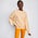 Jordan Crew Neck Top - Women Sweatshirts Peach-Peach-Peach