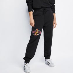 Women Pants - adidas Originals Bambi Cuffed Pant - Black-Black