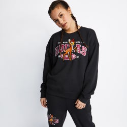 Women Sweatshirts - adidas Originals Bambi Crew Neck Top - Black-Black