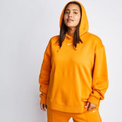 Women Hoodies - Nike Sportswear Plus Over The Head Hoody - Black-Black