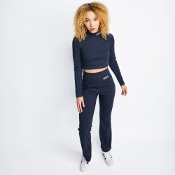 Women T-Shirts - adidas Originals Vintage Sports Longsleeve - Navy-Navy