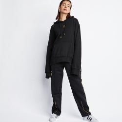 Women Hoodies - adidas Originals Relaxed Risque Over The Head - Khaki Olive-Khaki Olive