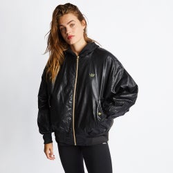 Women Jackets - adidas Originals Relaxed Risque Lightweight - Black-Black