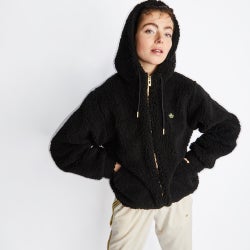 Women Jackets - adidas Trend Zipper Lightweight - Black-Black