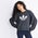 adidas Originals Aerobic Crew Neck Top - Women Sweatshirts Charcoal-Charcoal