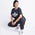 adidas Originals Aerobic Plus Shortsleeve Tee - Women T-Shirts Charcoal-Charcoal