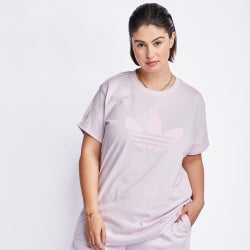 Women T-Shirts - adidas Originals Aerobic Plus Shortsleeve Tee - Pink-Pink