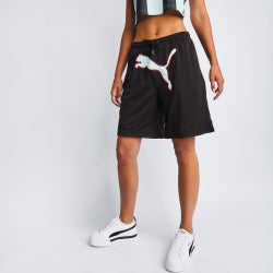 Women Shorts - Puma Dua Lipa Short - Black-Black