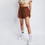 Nike Air All Over Print - Femme Shorts Cacao Wow-Ale Brown-Ale Brown