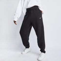 Women Pants - Nike Phoenix - Black-Sail-Sail