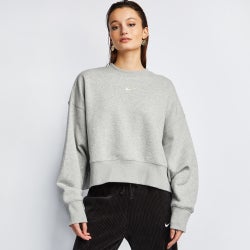 Femme Sweats - Nike Sportswear Trend - Dark Grey Heather-Sail