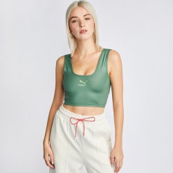 Femme Debardeurs & Brassieres - Puma T7 - Deep Forest-Deep Forest
