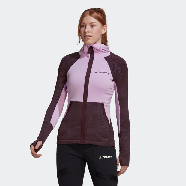 Adidas Terrex Tech Flooce Hooded Fleece - Damen Jackets