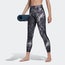 adidas Yoga Essentials Print 7/8 Tights - Femme Leggings Grey Two-Trace Grey