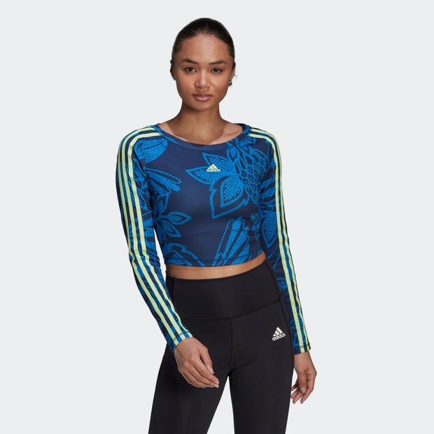 Adidas Farm Rio Crop Long Sleeve - Dames Sweatshirts