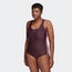 adidas Classic 3-Stripes Swimsuit - Femme Tracksuits Shadow Maroon-Bliss Pink