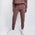 Nike Phoenix - Femme Pantalons Plum Eclipse-White-Brown