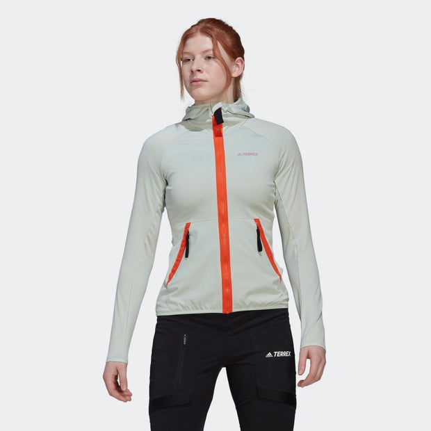Adidas Terrex Tech Fleece Light Hooded - Damen Jackets