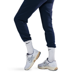 Women Pants - Nike Club - Obsidian-Obsidian