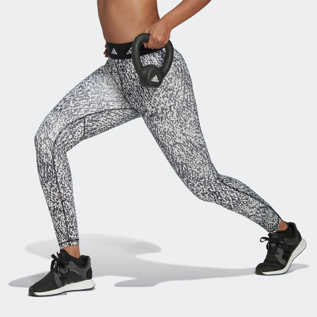 adidas Techfit Pixeled Camo Leggings - Damen Leggings