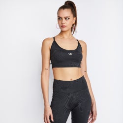 Women Sport Bras/Sport Vests - adidas Aop - Carbon-Black