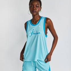 Women Jerseys/Replicas - Jordan Flight - Bleached Aqua-White-Blue