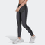 adidas Loungewear Essentials 3-Stripes - Femme Leggings Dark Grey Heather-Black