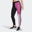 adidas Essentials 3-Stripes Colorblock - Femme Leggings Black-Semi Pulse Lilac-Black