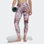 adidas Yoga Essentials Print 7/8 Tights - Mujer Bliss Lilac-Off White