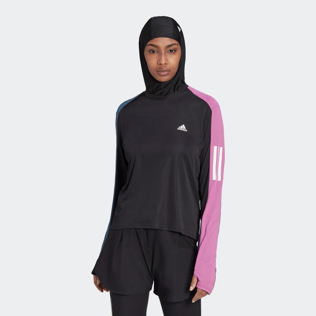 Adidas Own The Run Colorblock Long-sleeve - Dames Track Tops