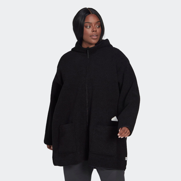 Adidas Polar Long Hooded + - Damen Track Tops