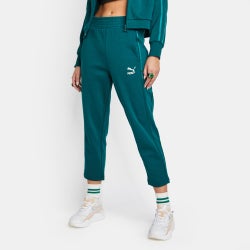 Women Pants - Puma T7 - Malachite-Malachite-Green