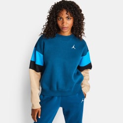 Femme Sweats - Jordan Jumpman - Sky J Fr Blue-Desert-White