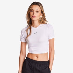 Femme T-Shirts - Nike Essentials - White-White