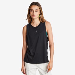 Damen Vests - Jordan Diamond - Black-Black