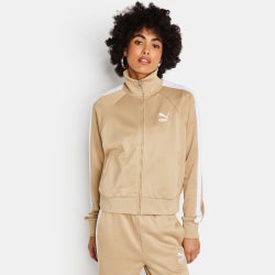 Femme Vestes Zippees - Puma T7 - Warm White-Warm White