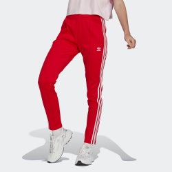 Women Pants - adidas Adicolor Superstar - Better Scarlet-Better Scarlet